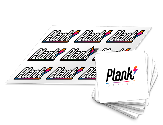 Impresión láser Adhesivo Adestor semibrillo, sin corte químico.