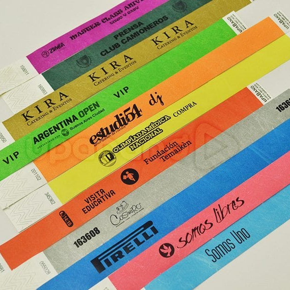 Pulseras para eventos