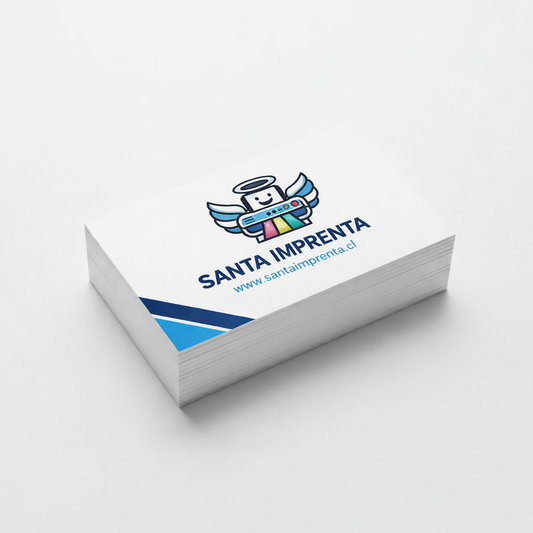 Tarjeta de Presentación, impresión láser ambas caras, papel couché 300 o 350 grs. 9x5 o 9x5,5 cm