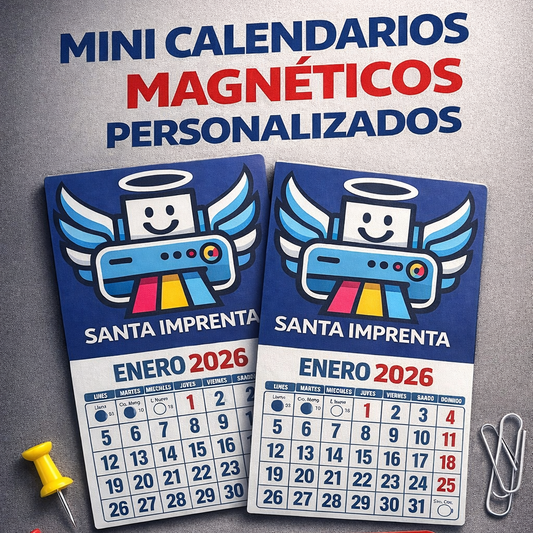 Mini Calendario Magnético 2026