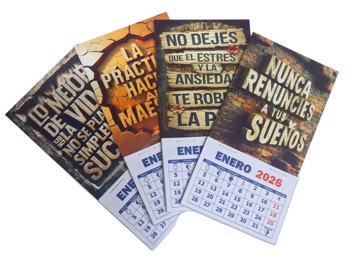 Mini Calendario Magnético 2026